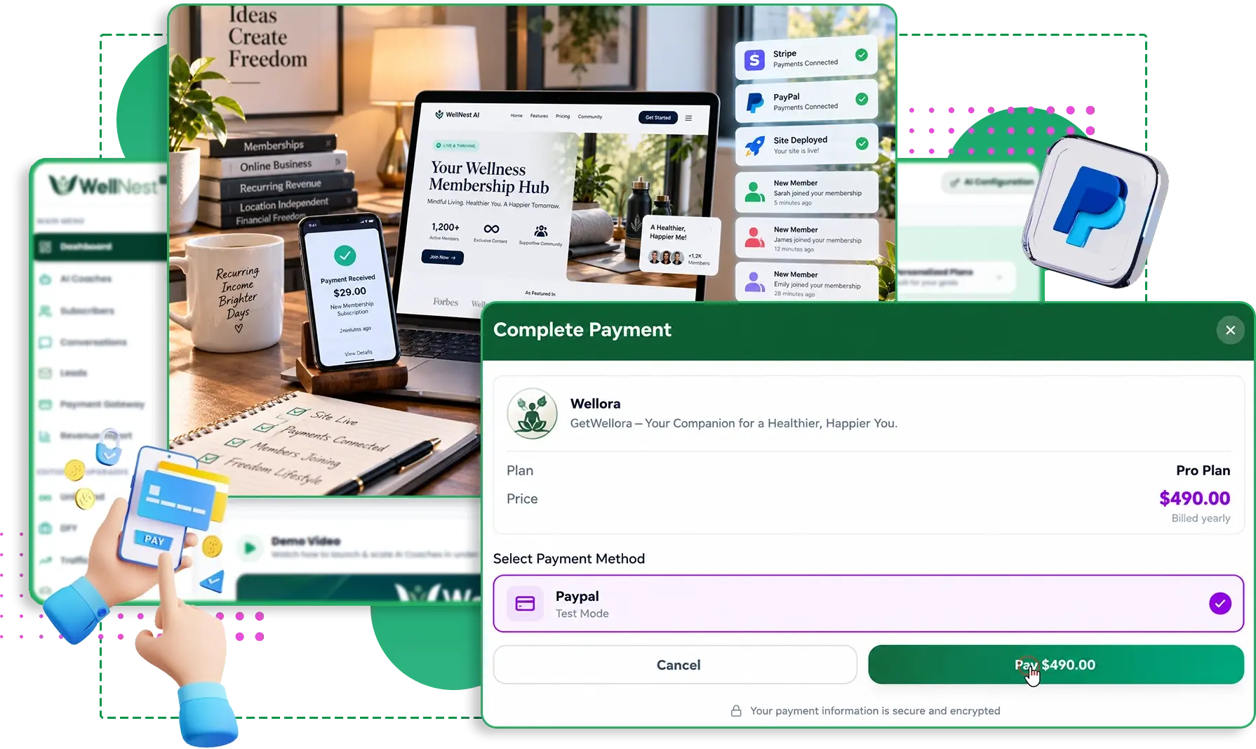 Get Paid With WellNest
